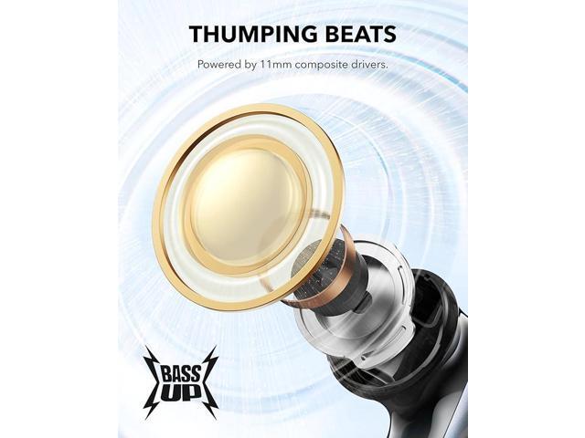 Soundcore - by Anker P40i Noise Canceling True Wireless Earbud Headphones - Black - image 5