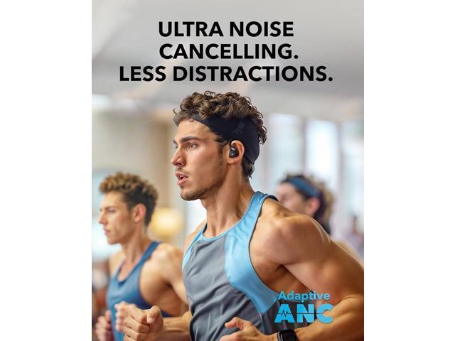 Soundcore - by Anker Sport X20 True Wireless Noise Cancelling Earbuds - Black - image 4