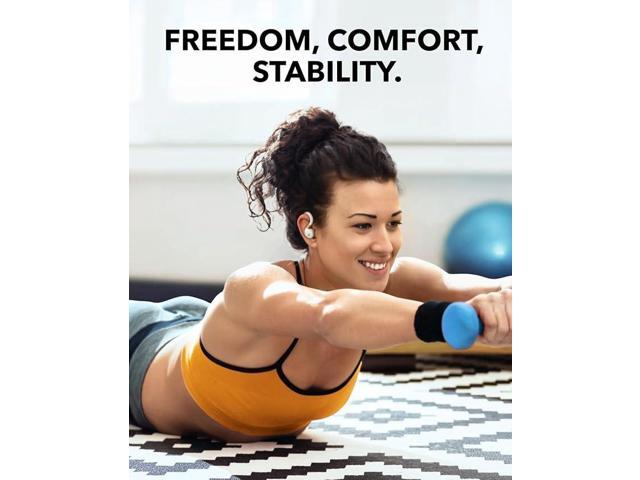 Soundcore Sport X20 by Anker, True-Wireless Workout Earbuds, Rotatable and Extendable Ear Hooks, Noise Cancelling, Deep Bass, IP68 Waterproof,...