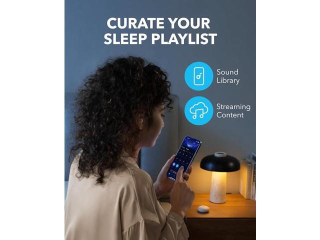 Soundcore Sleep A20 Wireless Earbuds 30dB Noise Reduction 80H Playtime Bluetooth 5.3 Sleep Monitor Personal Alarm Side Sleeper Design - image 6