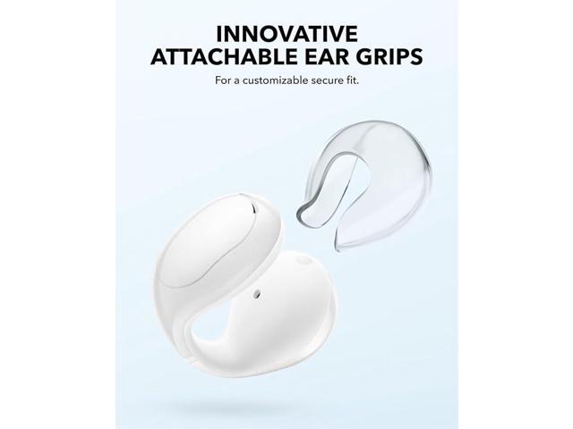 Soundcore C30i by Anker, Open-Ear Earbuds, Clip-On Headphones, Lightweight Comfort, Stable Fit, Firm-Shell Design, Attachable Ear Grips, Big...