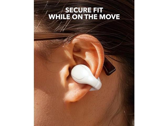 Soundcore C30i by Anker, Open-Ear Earbuds, Clip-On Headphones, Lightweight Comfort, Stable Fit, Firm-Shell Design, Attachable Ear Grips, Big...