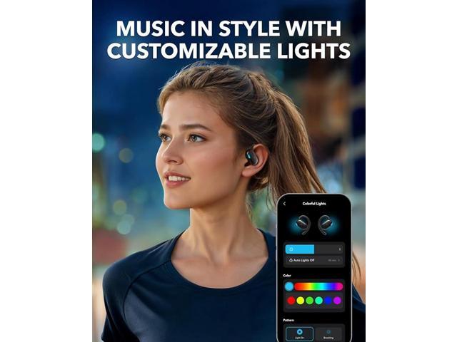 Soundcore - by Anker V20i Open-Ear Headphones with Adjustable Ear Hooks - Black - image 6