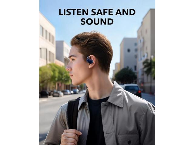 Soundcore V20i by Anker Open-Ear Headphones  Rotatable Ear Hooks  Ultra-Comfort  Snug Fit  Blue - image 4