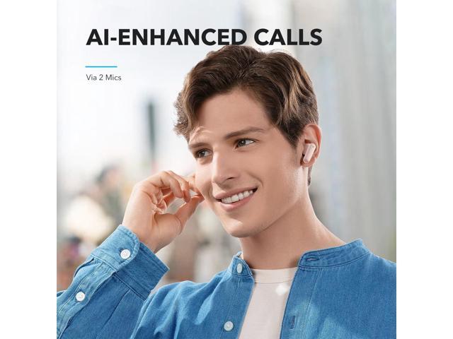 Soundcore by Anker P20i True Wireless Earbuds, 10mm Drivers with Big Bass, Bluetooth 5.3, 30H Long Playtime, Water-Resistant, 2 Mics for AI Clear...
