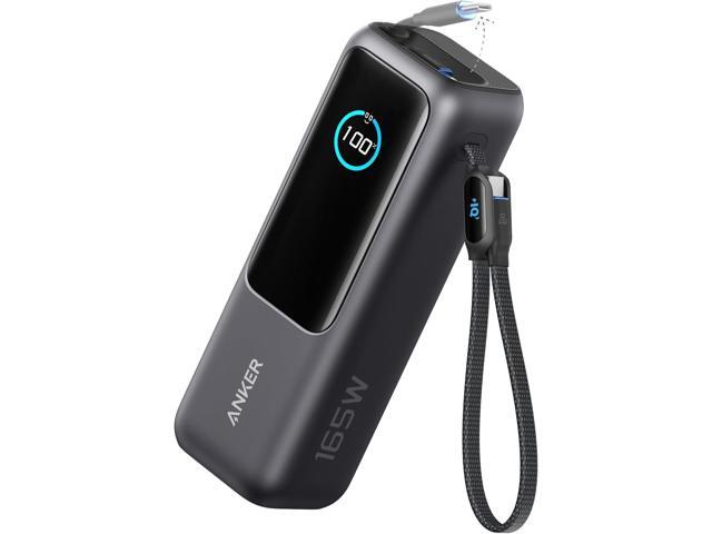 Anker - Laptop Power Bank (25K, 165W, Built-In and Retractable Cables) - Black - image 2