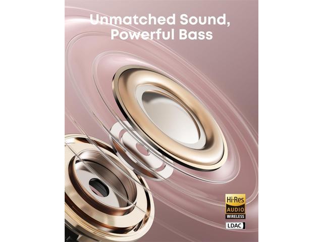 Soundcore AeroClip by Anker, Open-Ear Earbuds, Clip-On Headphones, Adaptive Comfort, Clear Calls with 4 Mics and AI, Stable Fit, 12mm Drivers for...