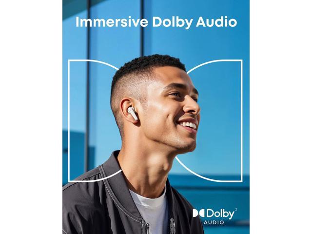 soundcore Liberty 5 by Anker, Noise-Cancelling Wireless Earbuds, 2x Stronger Voice Reduction, Real-Time Adaptive Noise Cancellation, Fast Charging,...