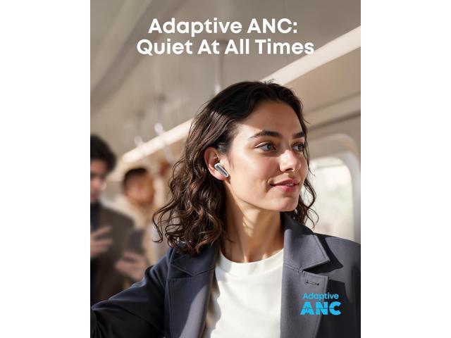 Soundcore - by Anker P41i Bluetooth Wireless In Ear Earbuds with Portable USB-C 3,000mAh Phone Charger - White - image 5