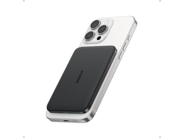 Anker Nano Power Bank, Ultra-Slim 5,000mAh Magnetic Battery Pack, Qi2 Certified 15W Max Ultra-Fast MagSafe-Compatible Portable Charger, Ergonomic...