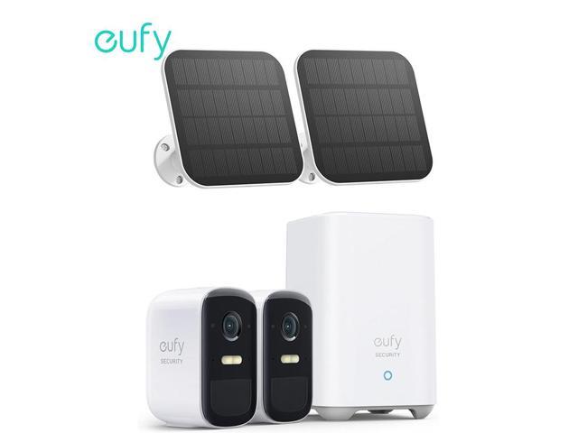 eufy Security eufyCam 2C Pro 2+1 Kit with Solar Panel 2W, Wireless Home Security System with 2K Resolution, 180-Day Battery Life, HomeKit...