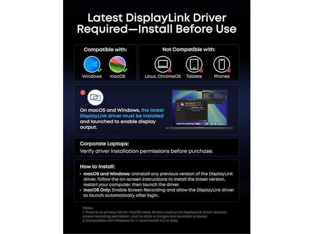 Anker Prime Docking Station (DL7400), 14-Port Triple Display with DisplayLink, 140W Max, Smart Display, Triple 4K 60Hz, Cooling Fan, for macOS and...