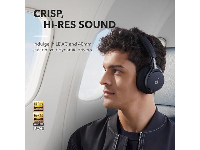 Soundcore by Anker, Space One, Active Noise Cancelling Headphones+Soundcore by Anker P20i True Wireless Earbuds