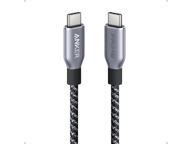 Anker Prime USB C to USB C Cable, 240W Fast Charging Durable Cable (3 ft) USB 2.0 Upcycled Braided Nylon, 100-Year Bend Durability for iPhone 17...