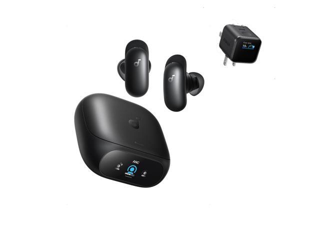Soundcore Liberty 5 Pro by Anker Noise Cancelling Wireless Earbuds with Anker Nano Smart Display Charger