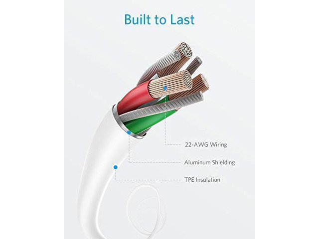Anker Powerline II Lightning Cable, [3ft Apple MFi Certified] USB Charging/Sync Lightning Cord Compatible with iPhone 11 11 Pro 11 Pro Max Xs MAX...