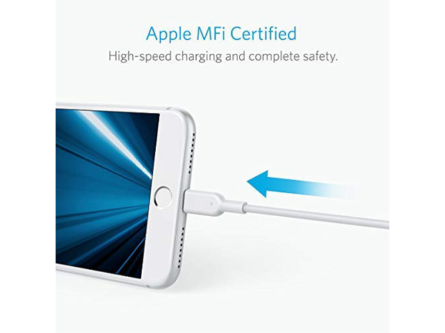 Anker Powerline II Lightning Cable (6ft), Probably The World's Most Durable Cable, MFi Certified for iPhone 11/11 Pro/ 11 Pro Max/ Xs/XS Max/XR/X /...