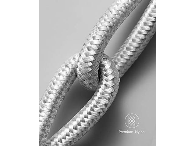 Anker 6ft Premium Nylon Lightning Cable [2-Pack], Apple MFi Certified for iPhone Chargers, iPhone 11/11 Pro/11 Pro Max/Xs/XS Max/XR/X / 8/8 Plus /...