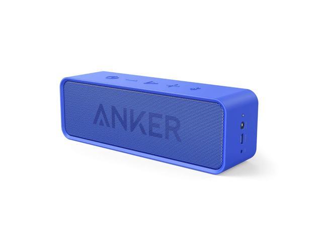 Anker Soundcore Bluetooth Speaker with 24-Hour Playtime, 66-Feet Bluetooth Range & Built-in Mic, Dual-Driver Portable Wireless Speaker with Low.