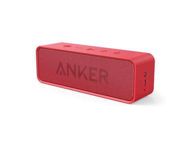 Anker Soundcore Bluetooth Speaker with 24-Hour Playtime, 66-Feet Bluetooth Range & Built-in Mic, Dual-Driver Portable Wireless Speaker with Low.