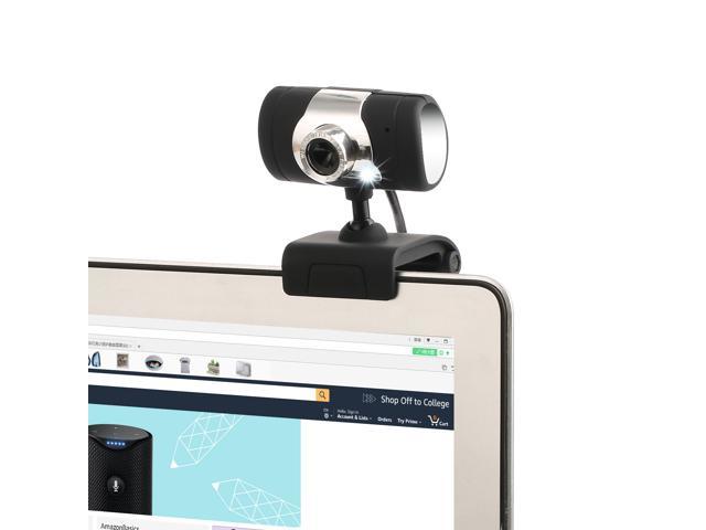 Webcam HD 480P Computer Camera Built-in 10 Meters Sound-Absorbing Microphone Manual Focus USB Camera