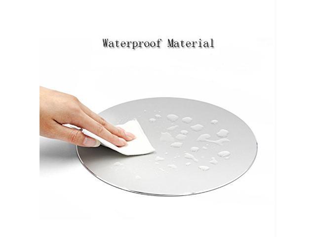 LUOM High-grade 8.66'Round Aluminum Metal Anti Slip Gaming Mouse Pad with Anti-Skid Rubber Base with Fast and Accurate Control for PC Computer Laptop