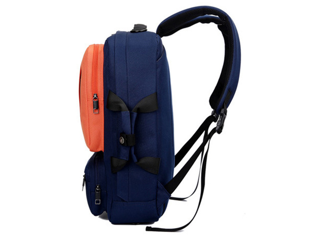 SOCKO 17.3 Inch Laptop Backpack with Side Handle and Shoulder Strap,Travel Bag Hiking Knapsack Rucksack College Student Shoulder Back Pack for Up...