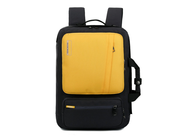 SOCKO 17.3 Inch Laptop Backpack with Side Handle and Shoulder Strap,Travel Bag Hiking Knapsack Rucksack College Student Shoulder Back Pack for Up...
