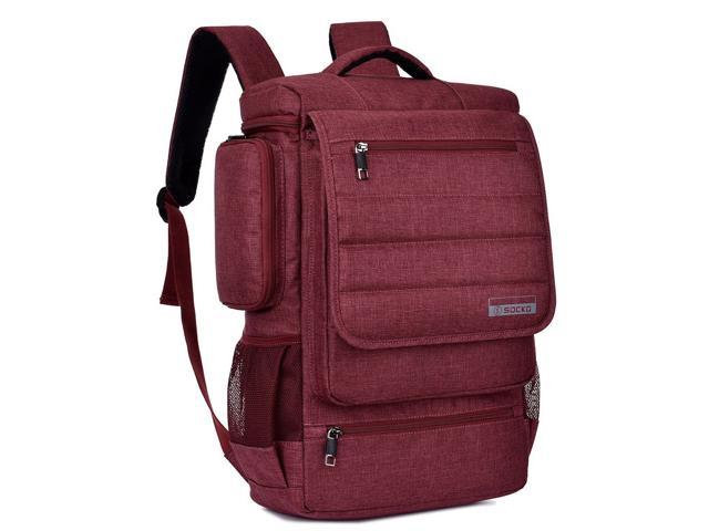 SOCKO Laptop Backpack, Multifunctional Unisex Luggage & Travel Bags Knapsack, rucksack Backpack Hiking Bags Students School Shoulder Backpacks Fits.