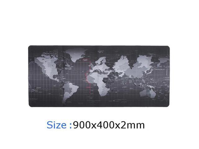 LUOM Extended XXXL Gaming Mouse Pad - 35.4'x15.7'x0.08' Dimension - Portable with Extended XXXL Size - Non-slip Rubber Base - Special Treated.