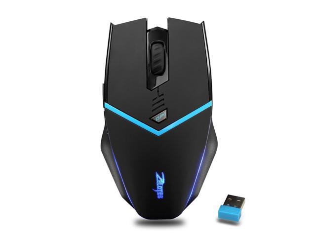ZELOTES F12 Wireless Gaming Mouse 2400DPI with LED Light