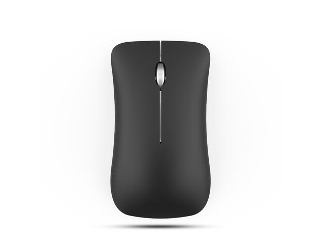 HXSJ Dual Mode: Bluetooth + 2.4 G wireless Wireless Gaming Mouse with Unique Silent Click, 400mAh Rechargeable, 1600 DPI, Ergonomic Grips, 3-Button...