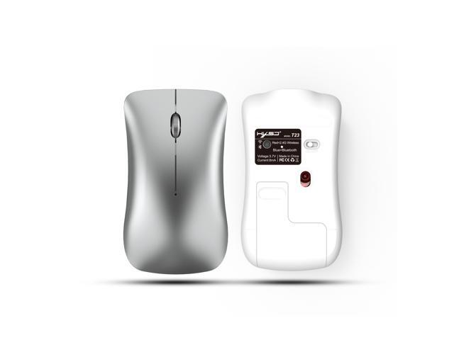 HXSJ T23 Mouse Wireless Mouse Mice Ergonomic Vertical Mice BT 2.4Ghz Wireless High Speed Rechargeable Optical Sensor for Windows...