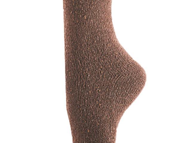 Lovely Annie Women's 1 Pair Cute High Knee Cotton Socks, Cozy Fluffy Fancy with a Wide Color and Size Range A158212 One Size (Coffee)