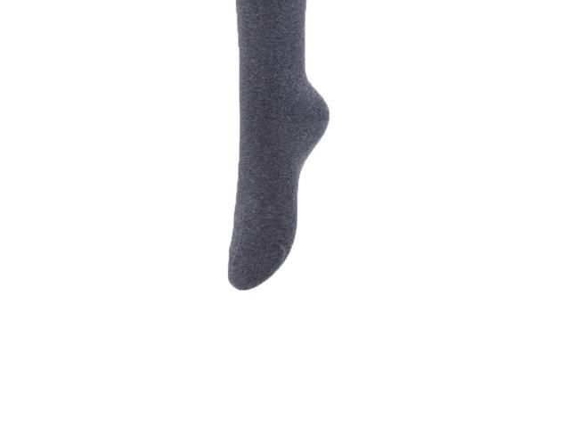 Lovely Annie Women's 3 Pairs Incredible Durable Super Soft Unique Over Knee High Thigh High Cotton Socks Size 6-9 A1022(Dark Grey)