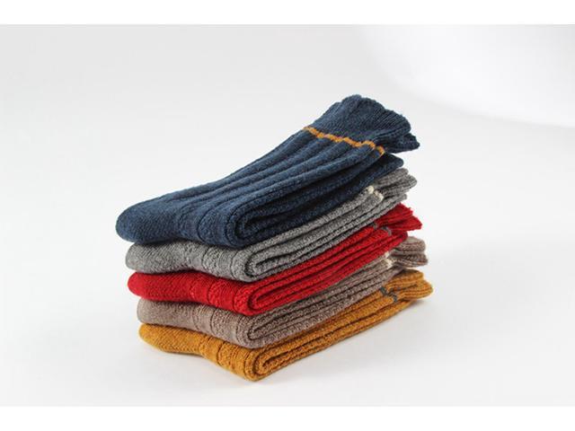 Lian LifeStyle Big Girl's Women's 5 Pairs Gorgeous Wool Blend Socks, Comfortable & Cozy Durable & Breathable Crew Socks L1853 Size 6-9 5P5C-1