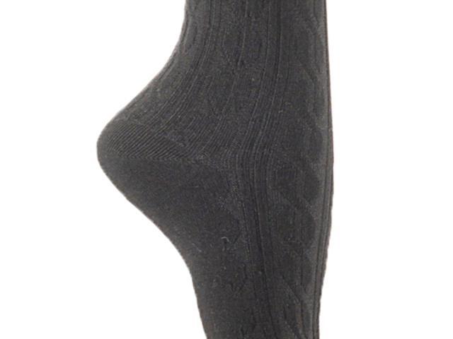 Lian LifeStyle Women's 5 Pairs Adorable Comfortable Soft Thigh High Over Knee High Cotton Socks Size 6-9 L1024 (Black)