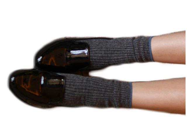 Lian LifeStyle Ultralight Men's 6 Pairs Wool Crew Socks Sweat Absorbent- Great Activewear For Fun Sports, all Season & Weather HR16116 Size 6-9-(Grey)