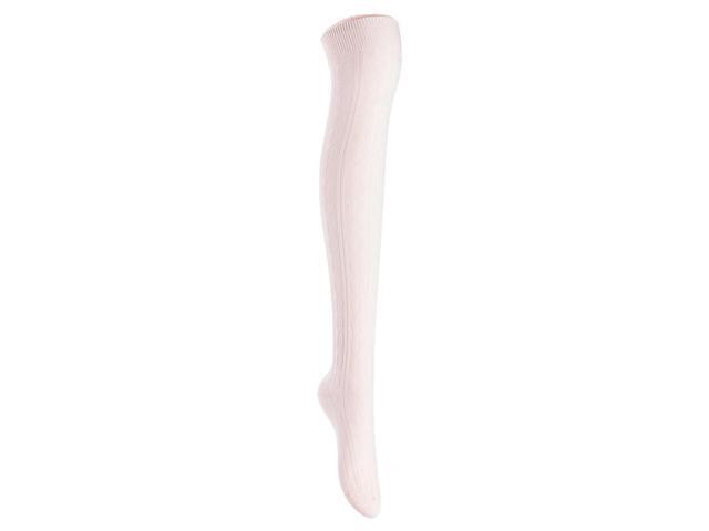 Lian LifeStyle Women's Teen Girl's 5 Pairs Adorable Comfortable Soft Thigh High Over Knee High Cotton Socks Size 6-9 L1024(Random)