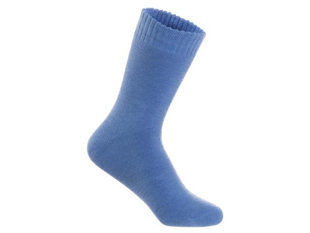 Lian LifeStyle Men's 3 Pairs Ultralight Breathable Wool Crew Socks. High Performance and Extra Comfortable LK0602 Size 6-9 (Blue, Beige,Grey)