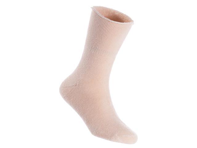Lian LifeStyle Men's 3 Pairs Ultralight Breathable Wool Crew Socks. High Performance and Extra Comfortable LK0602 Size 6-9 (Grey,Beige,Orange)
