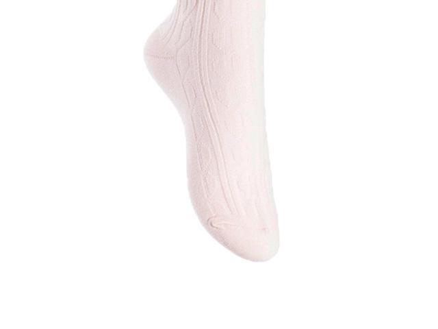 Lian LifeStyle Women's 5 Pairs Adorable Comfortable Soft Thigh High Over Knee High Cotton Socks Size 6-9 L1024 (Beige)