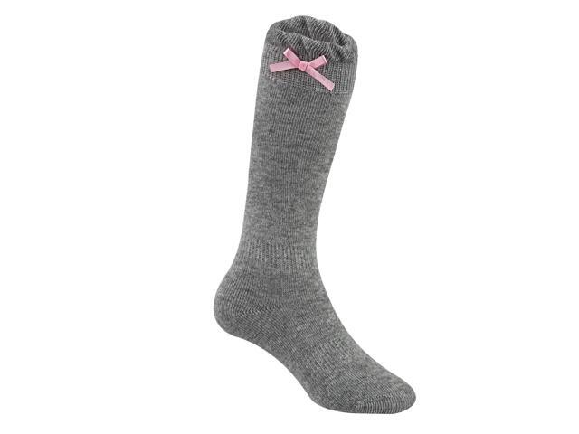 Lian LifeStyle 5 Pairs Cute Knee High Cotton Socks for Girls. Breathable, Warm, Perfect for Mobility & Athletic Toddlers LLSJH0506 Size...