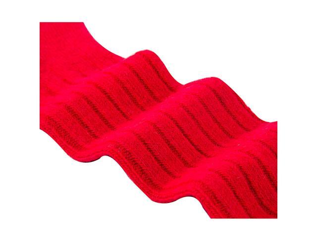 Lian LifeStyle Fascinating Children's 1 Pair Knee High Wool Blend Boot Socks Resistant, Comfortable and Health Focused Size M(2-4Y)-(Red)