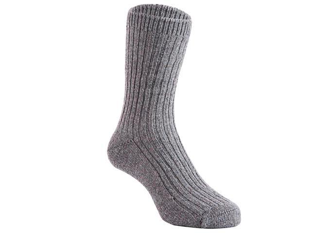 Lian LifeStyle Fantastic, Super Comfortable, Soft, Adorable & Durable 3 Pairs Children Wool Blend Crew Socks Size