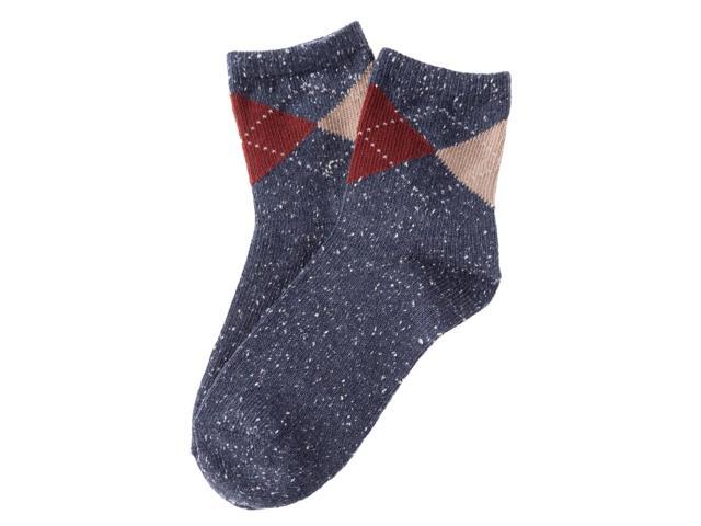Lian LifeStyle Cute, Breathable & Fashionable Big Girl's Women's 5 Pairs Cotton Crew Socks HR1780 Size 6-9(Colors)