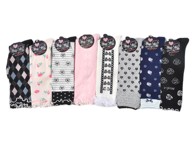 Lian LifeStyle Cute & Warm Girls' 8 Pairs Knee High Cotton Socks Perfect for Mobility & Athletic Toddlers & Any Year Old Kids CM01 Size (2Y-5Y)...