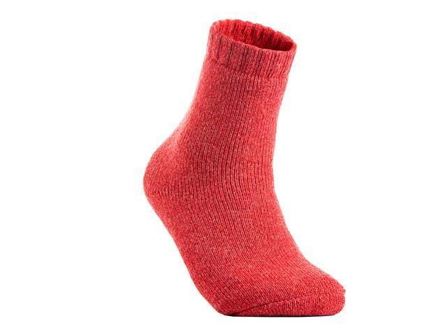 Lian LifeStyle Boy's 3 Pairs Adorable Wool Blend Crew Socks Fantastic, Super Comfortable, Soft, and Durable LK1601 Size 2Y-5Y(Black, Red, Khaki)