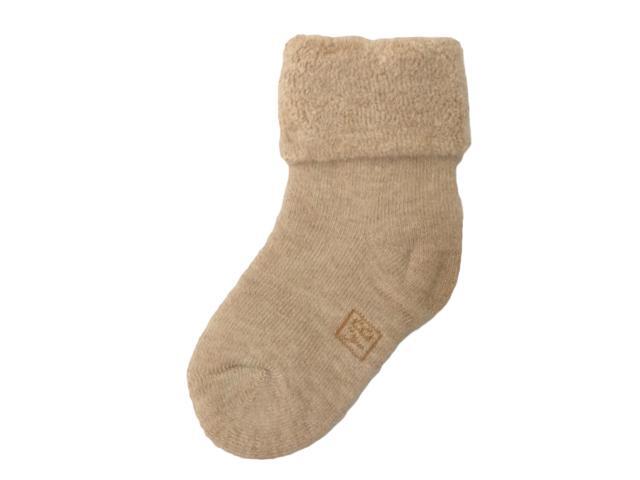 Lian LifeStyle Boy's 3 Pairs Fascinating Knee High Wool Socks. Resistant, Comfortable and Health Focused 12M-24M (Beige)