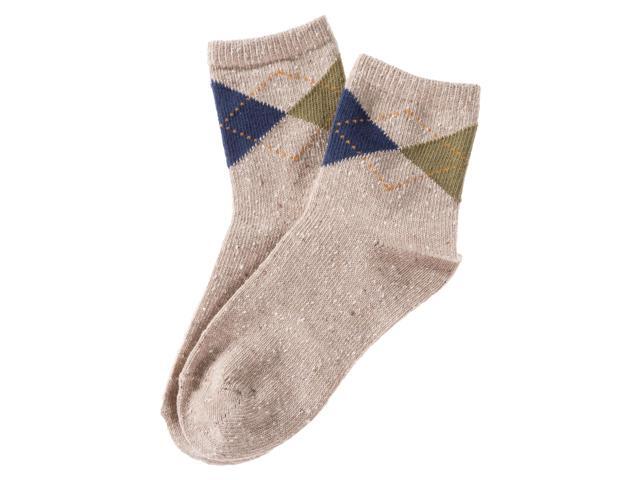 Lian LifeStyle Cute, Breathable & Fashionable Big Girl's Women's 5 Pairs Cotton Crew Socks HR1780 Size 6-9(Colors)